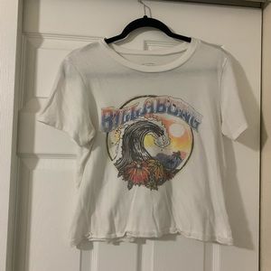 Billabong cropped tee